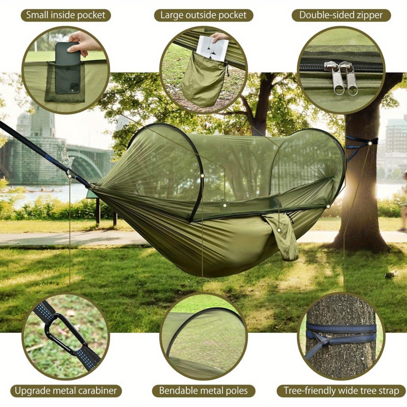 2-In-1 Camping Hammock With Mo - Camping Hammock 评论和价格