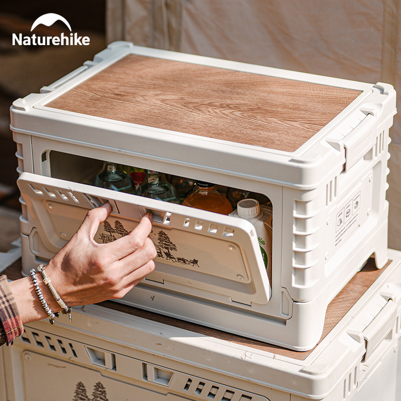 Naturehike Camping Box 60L Lar - Outdoor Camping Folding Storage Box 评论和价格