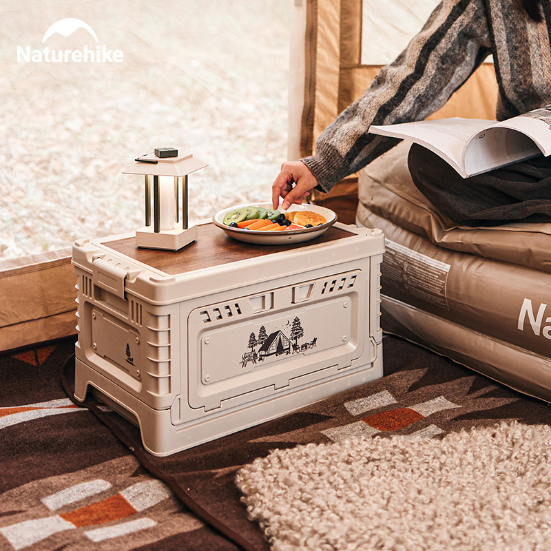 Naturehike Camping Box 60L Lar - Outdoor Camping Folding Storage Box 评论和价格