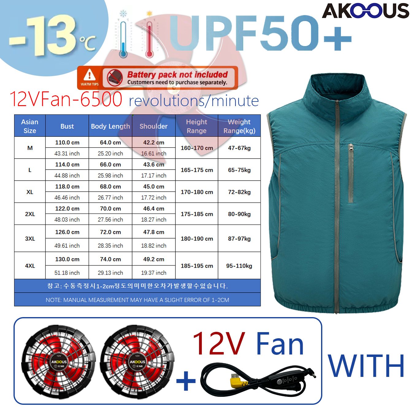12V 5V USB Sleeveless Cooling  - Outdoor Camping Air Conditioner 评论和价格