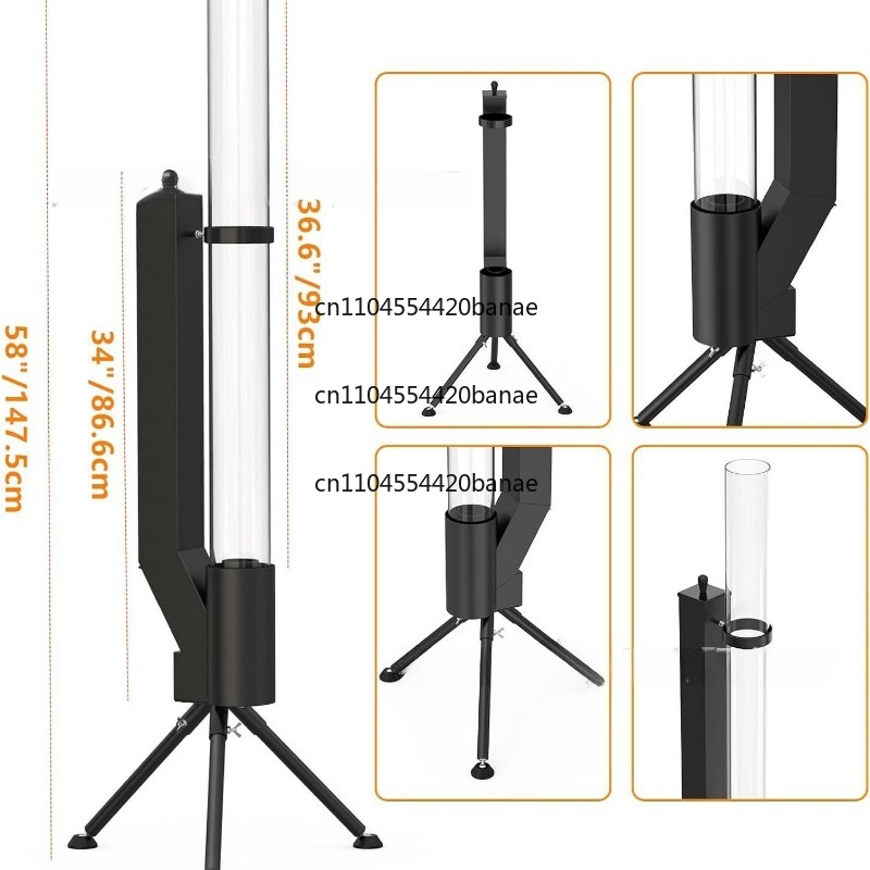 Vertical wood-burning rocket s - Outdoor Camping Wood Burning Stove 评论和价格