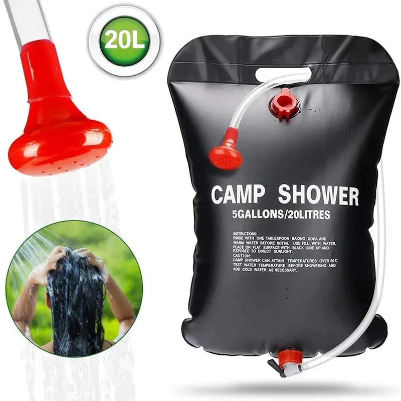 Large Capacity 20L Outdoor Sho - Outdoor Camping Bathroom 评论和价格