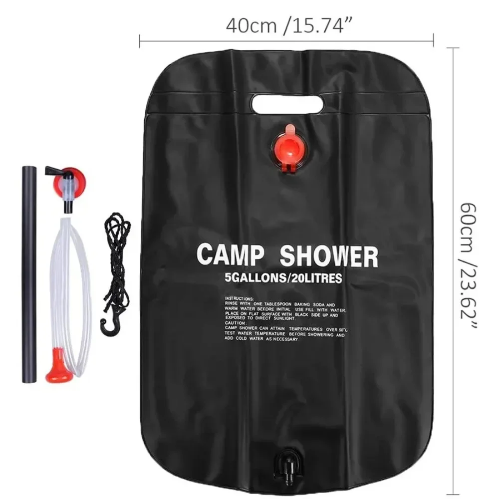 Large Capacity 20L Outdoor Sho - Outdoor Camping Bathroom 评论和价格
