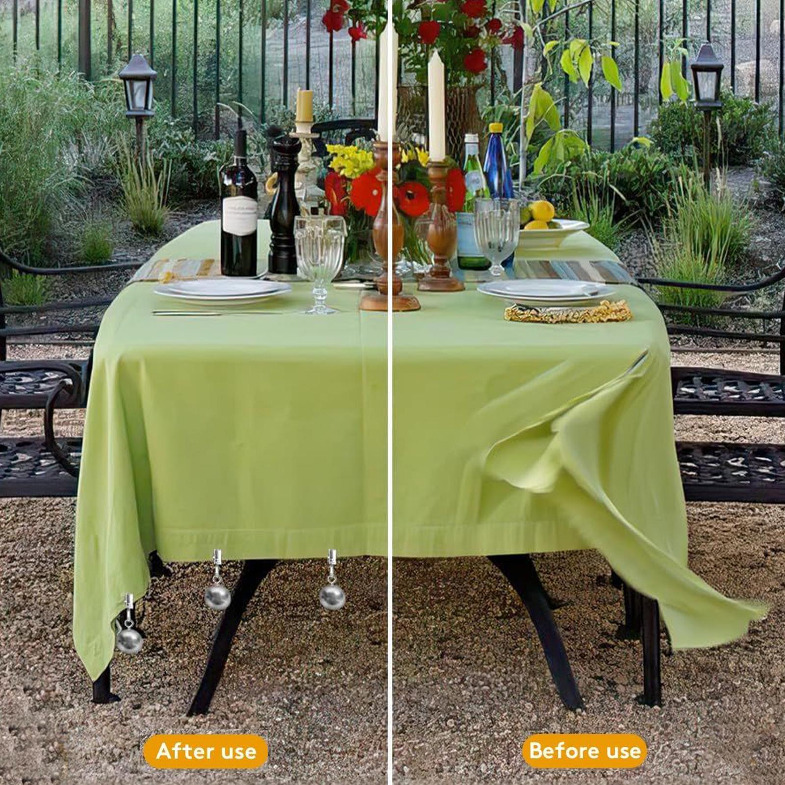 Tablecloth Weights 12 Pieces S - Kitchen Outdoor Camping 评论和价格