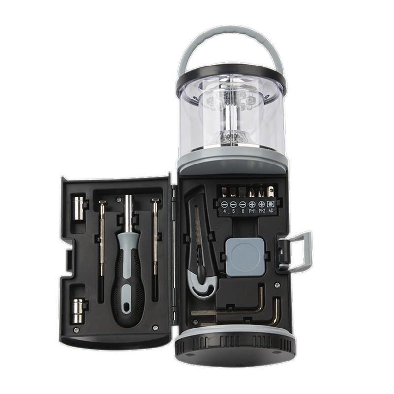 Camping Lantern with Hand Tool - Outdoor Camping Bathroom 评论和价格