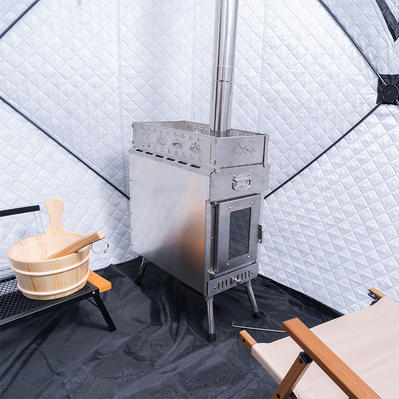 Portable Sauna Stove Wood-Burn - Outdoor Camping Wood Burning Stove 评论和价格