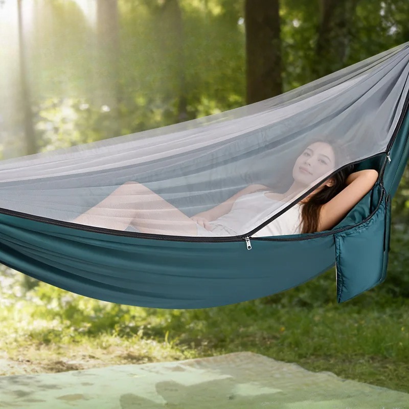 Lightweight Camping Hammock Wi - Outdoor Camping Mosquito Net 评论和价格