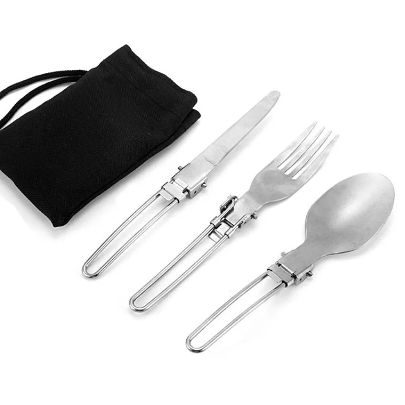 1-10PCS Foldable Camping Forks - Outdoor Camping Glamping Share 评论和价格