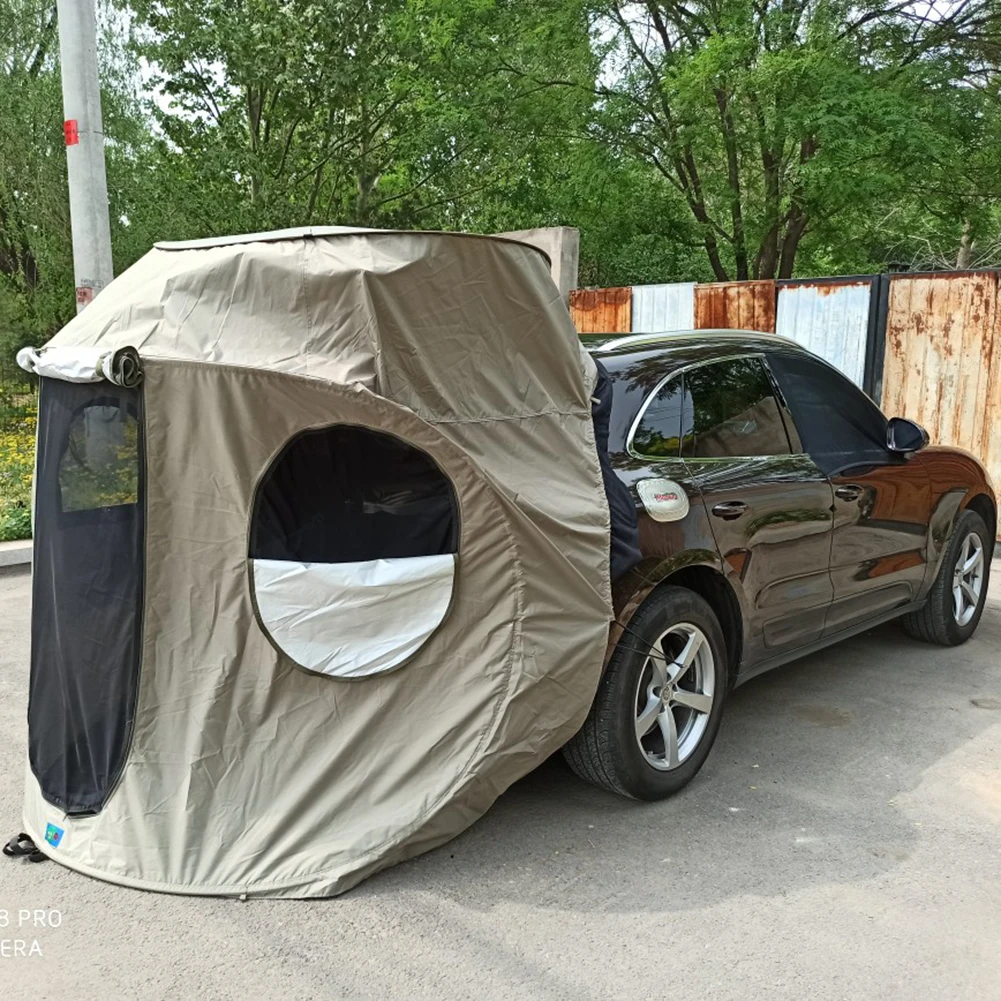 Car Rear Roof Outdoor Equipmen - Outdoor Camping Car Tail Tent 评论和价格