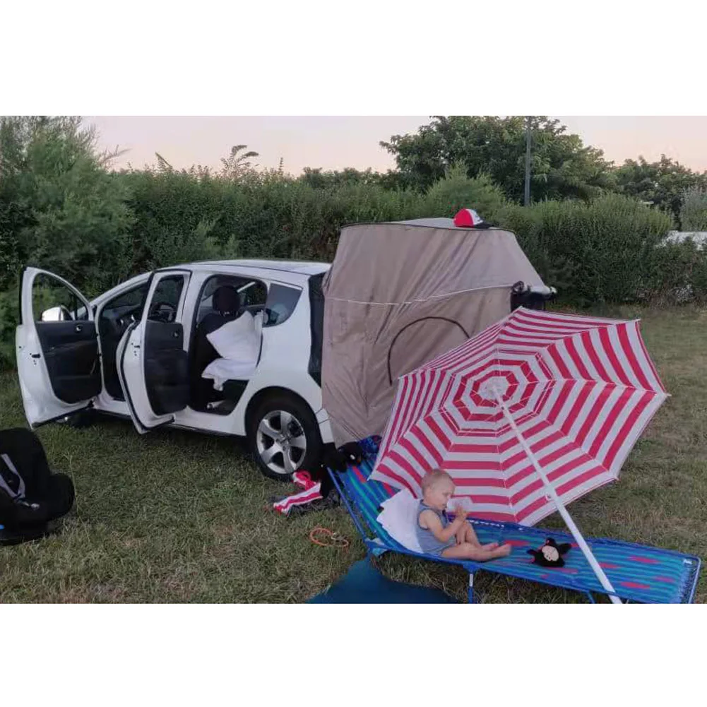 Car Rear Roof Outdoor Equipmen - Outdoor Camping Car Tail Tent 评论和价格