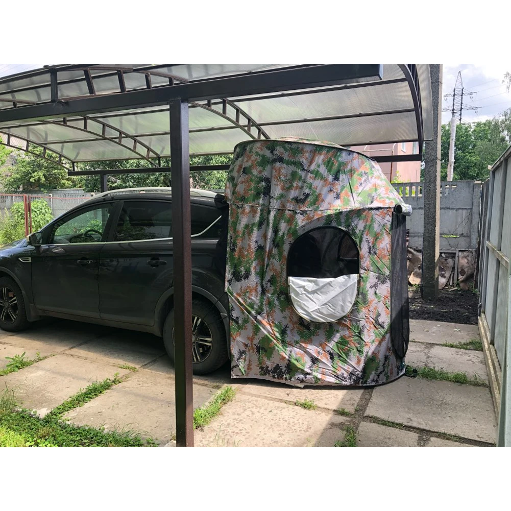 Car Rear Roof Outdoor Equipmen - Outdoor Camping Car Tail Tent 评论和价格