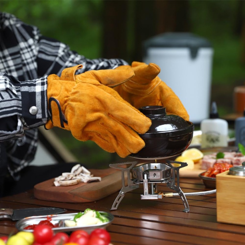Outdoor BBQ Grilling Heatproof - Outdoor Camping Gear 评论和价格