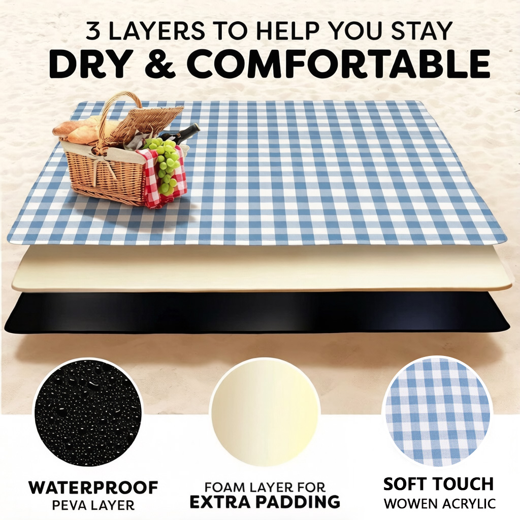 SSUNTAK Large Waterproof Folda - Outdoor Camping Mats Large 评论和价格