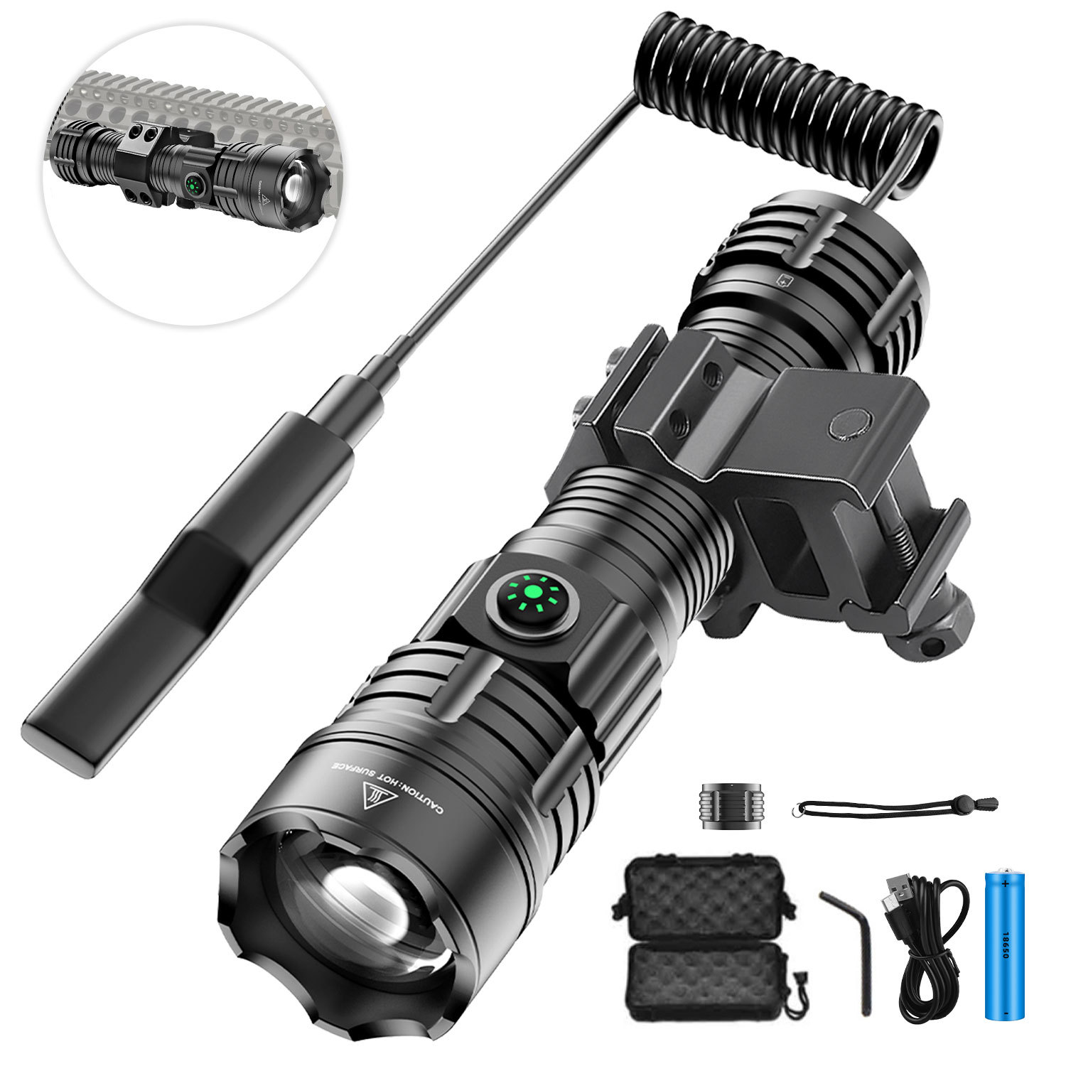 LED Flashlight Tactical Night  - Outdoor Camping Glamping Share 评论和价格