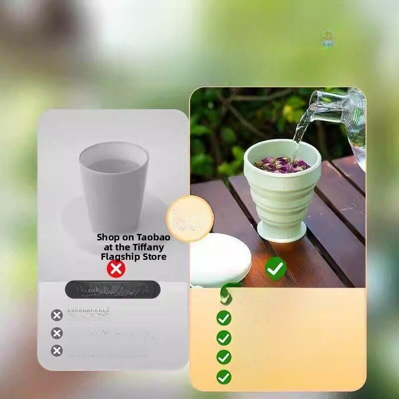 Travel Portable Silicone Water - Outdoor Camping Food 评论和价格