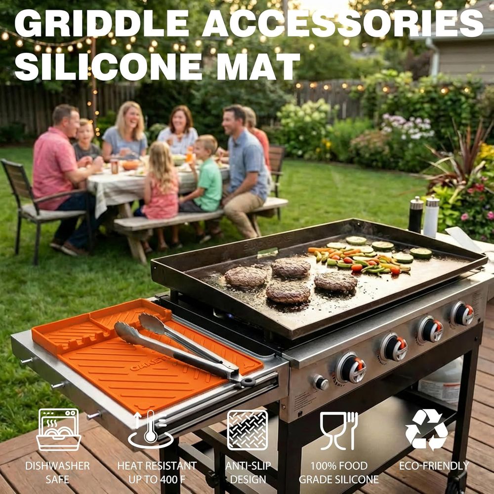 Silicone Grill Mats or Griddle - Kitchen Outdoor Camping 评论和价格