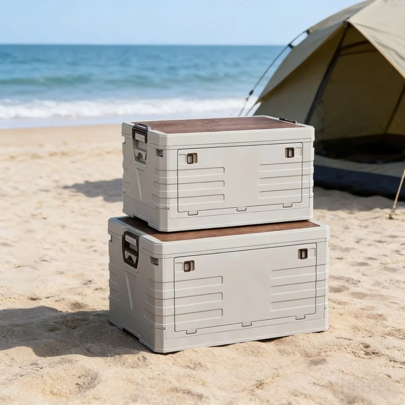 Car Storage Bin Outdoor Campin - Outdoor Camping Folding Storage Box 评论和价格