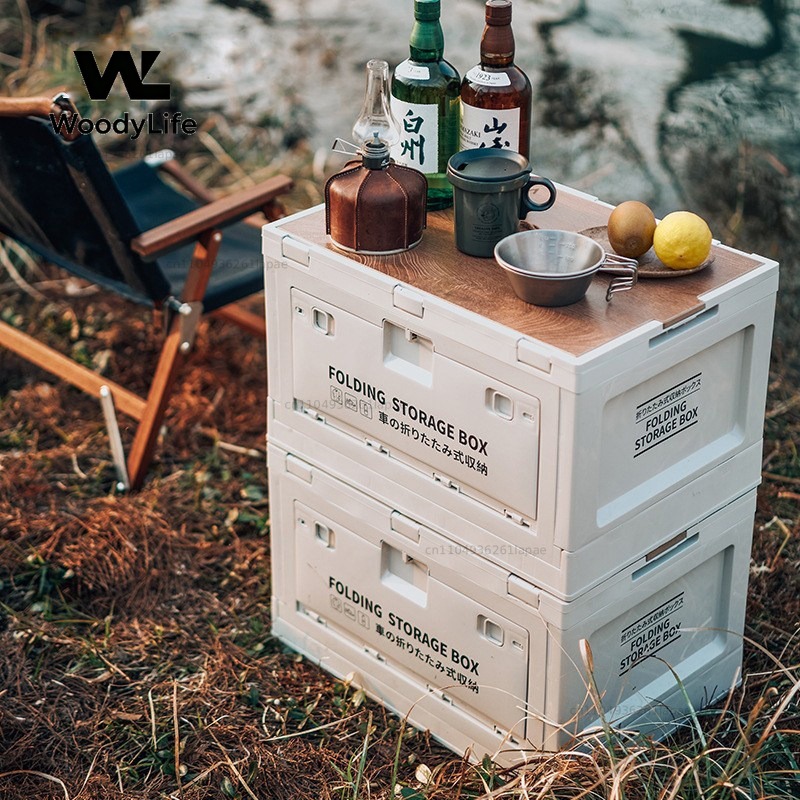 Foldable Camping Storage Box w - Japanese Outdoor Camping 评论和价格