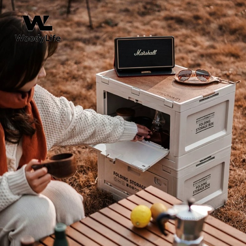 Foldable Camping Storage Box w - Japanese Outdoor Camping 评论和价格