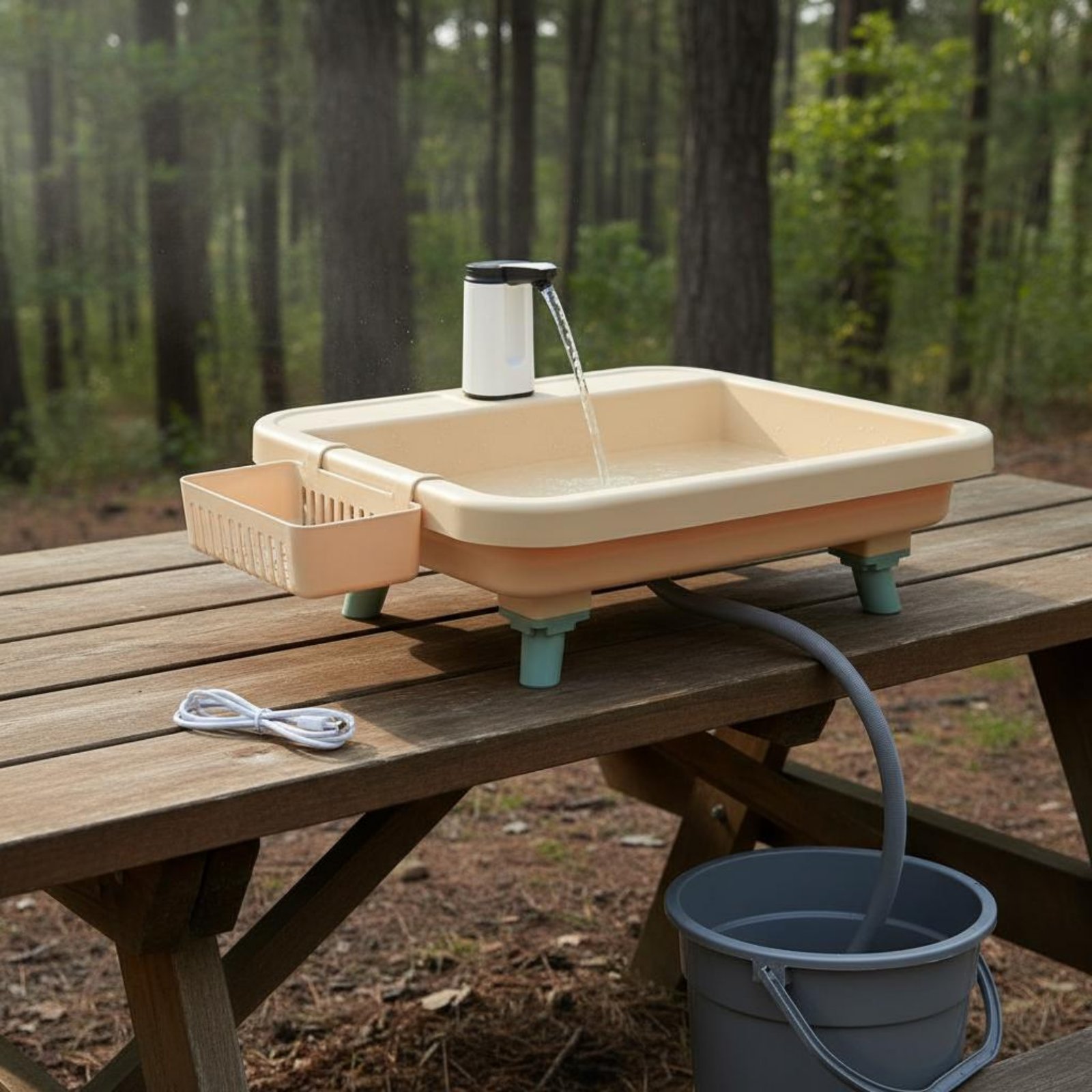 Portable Hand Washing Station  - Outdoor Camp 评论和价格