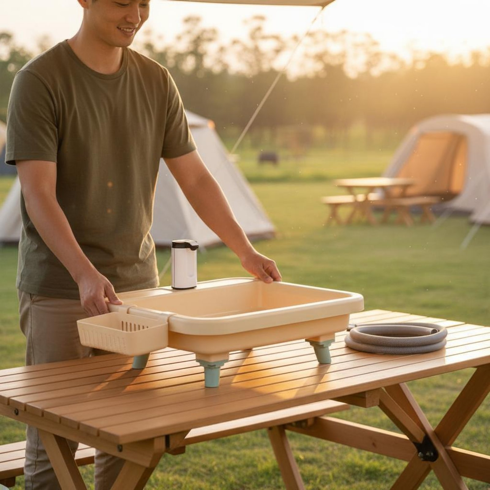 Portable Hand Washing Station  - Outdoor Camp 评论和价格