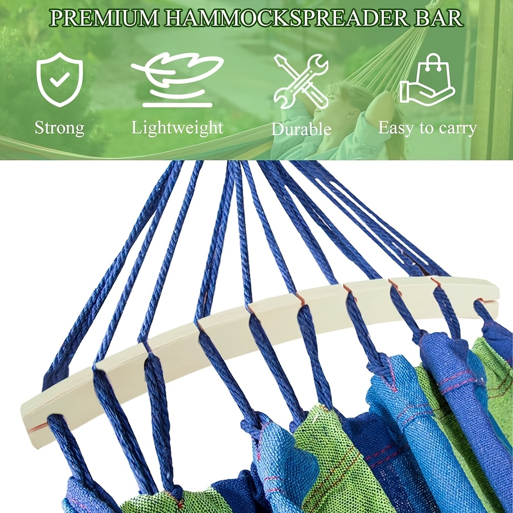 2 Detachable Wooden Hammock Sp - Camping Hammock 评论和价格