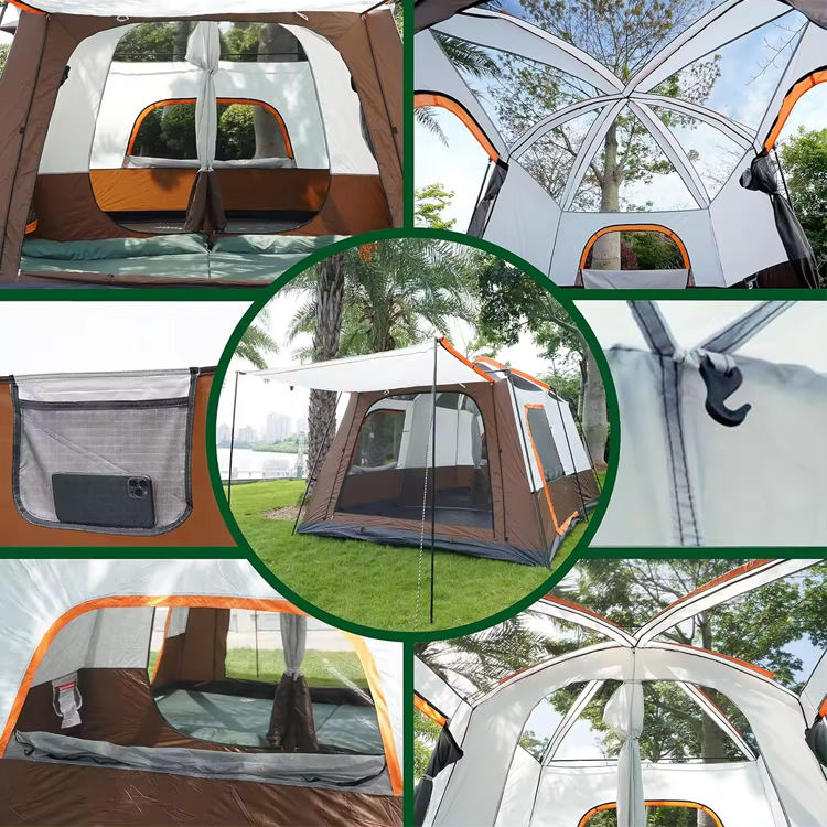 Luxury Large Camping Tent, Two - Outdoor Camping Set 评论和价格