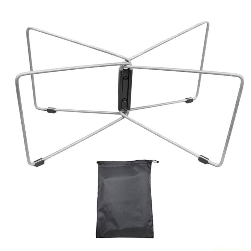 U2JB Camping Foldable Metal St - Outdoor Camping Folding Storage Box 评论和价格