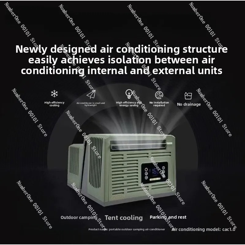 DC Inverter Mobile Window Air  - Outdoor Camping Air Conditioner 评论和价格