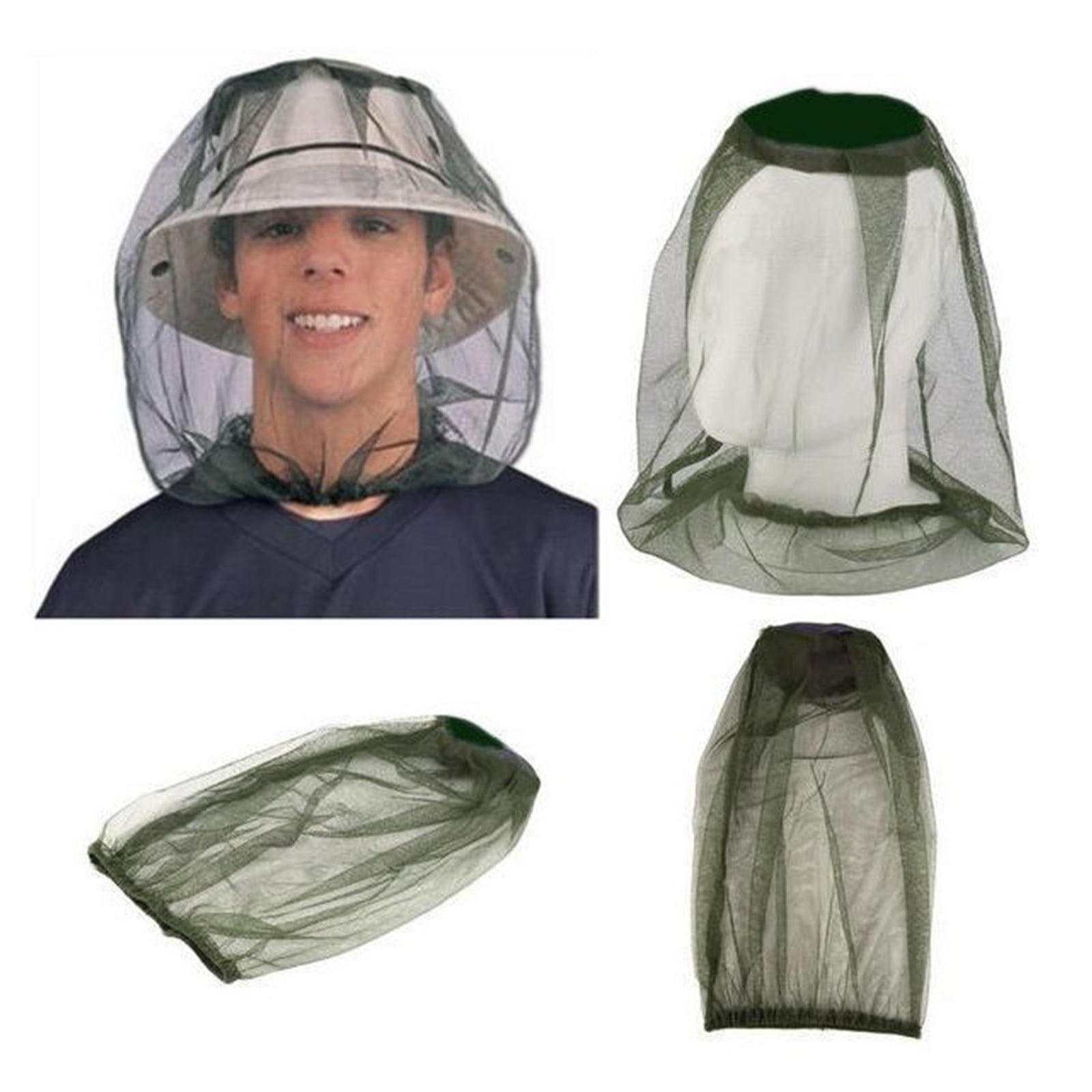 Mesh Head Net Fishing Hat Anti - Outdoor Camping Mosquito Net 评论和价格